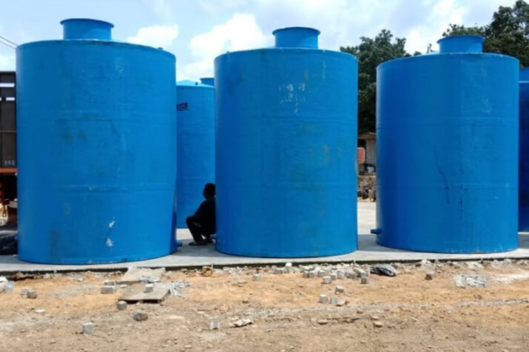 7. TOREN FIBERGLASS (TANGKI AIR FIBER SILINDER)