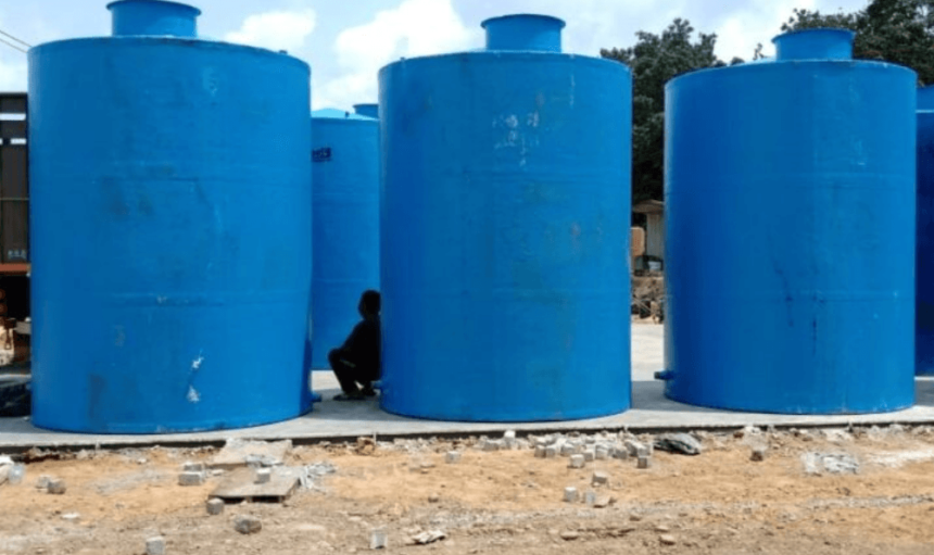 7. TOREN FIBERGLASS (TANGKI AIR FIBER SILINDER)